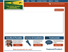 Tablet Screenshot of generatorpronh.com